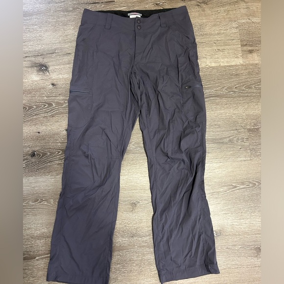 L.L. Bean Women's Vista Trekking Pants, Mid-Rise Straight-Leg Gray Size 8 Reg - Picture 3 of 14